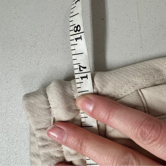 Jack & Jones Cream Cargo Jogger Sweatpants Mens M Classic Casual Cozy Athletic - Picture 15 of 16